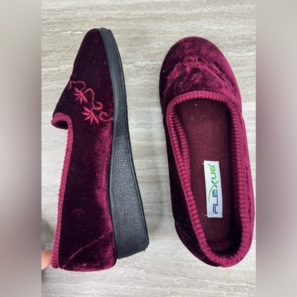 NEW! Spring Step Flexus Jolly Velvet Indoor Slippers Womens EU 36 US 5.5-6 - Picture 7 of 13